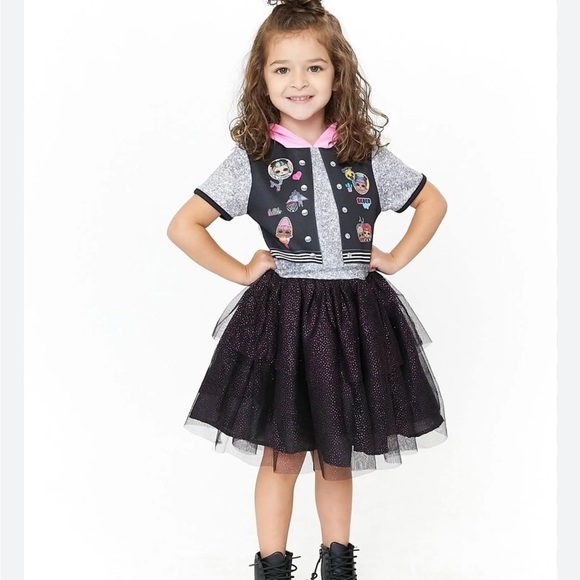 L.O.L. Surprise! Other - L.o.L. Surprise! Girls Cosplay Hooded Tutu Sz M (7-8) *A16